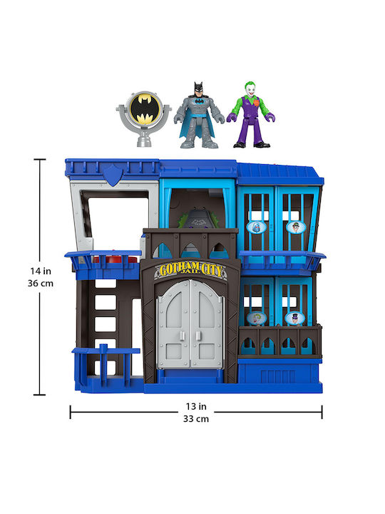 Easter Candle with Toy Batman Imaginext Gotham City Prison for Age 3+ Fisher Price
