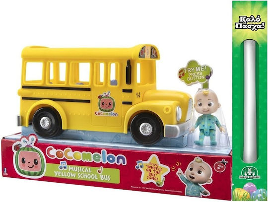 Toy Candle Cocomelon School Bus for 2+ Years Giochi Preziosi