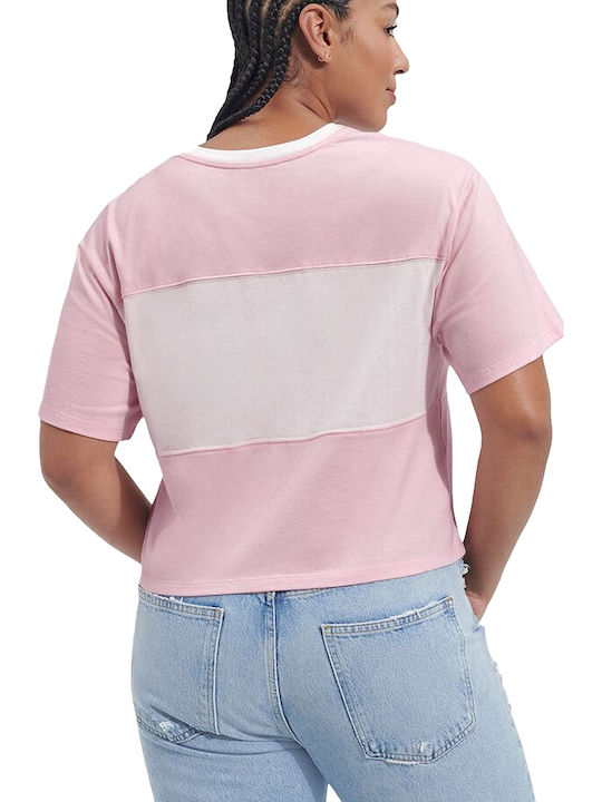 UGG Jordene Bluza Colorblocked Logo Roz
