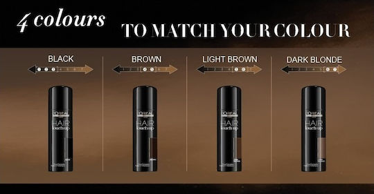 L'Oréal Professionnel Hair Touch Up Προσωρινή Βαφή Μαλλιών σε Spray Light Brown 75ml
