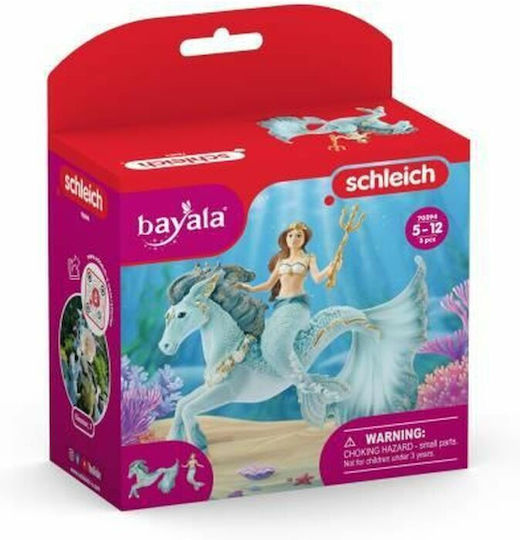 Schleich-S Mermaid Eyela On Underwater Horse για 5-12 Ετών