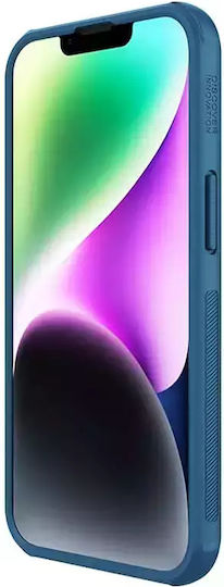 Nillkin Super Frosted Shield Pro Logo Hole Back Cover Πλαστικό Μπλε (iPhone 14 Plus)