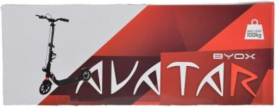 Byox Παιδικό Πατίνι Αναδιπλούμενο Avatar Δίτροχο για 8+ Ετών Μαύρο