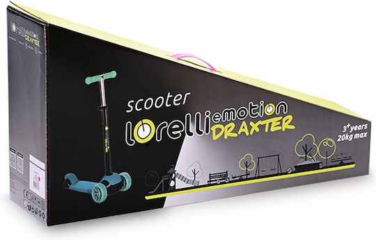 Lorelli Kids Scooter Draxter 3-Wheel for 3+ Years Pink