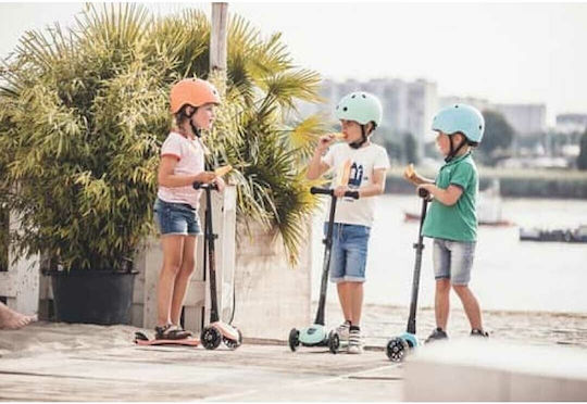 Scoot & Ride Kids Scooter Foldable Highwaykick 3 3-Wheel for 3-6 Years Green