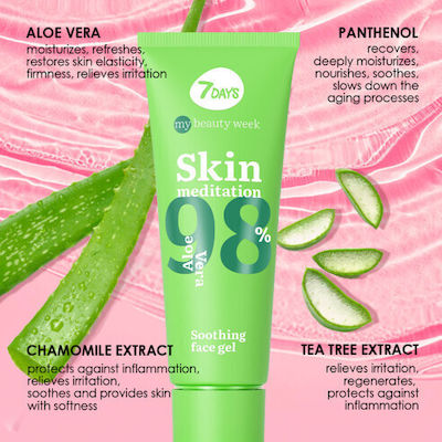 7DAYS Face Moisturizing / Restoring Mask 80ml