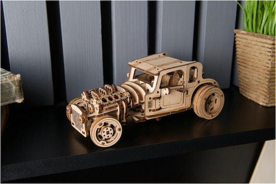 Ugears Παιχνίδι Κατασκευών Ξύλινo Αυτοκίνητο Furious Mouse
