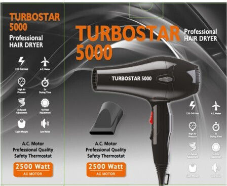 Salon Tech Turbostar 5000 Πιστολάκι Μαλλιών 2500W
