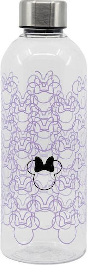 Stor Sticlă pentru Copii Minnie Plastic Alb 850ml
