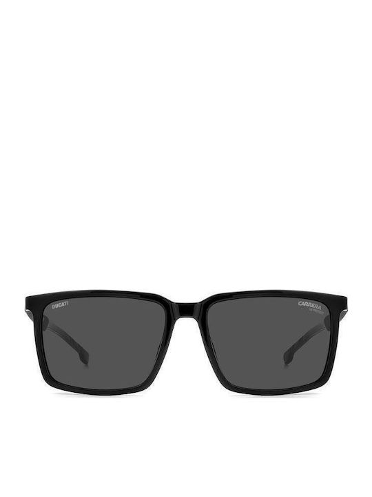 Carrera Ducati Men's Sunglasses with Black Frame and Gray Lens 023/S 807/IR