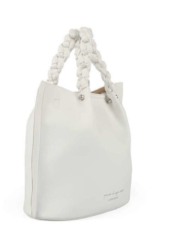 Le Pandorine Brenda Bucket Women's Bag Hand White