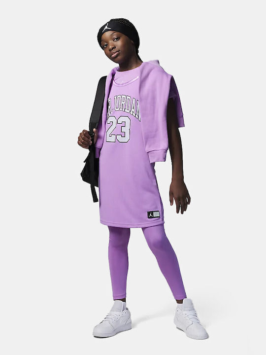 HBR  Children's Dress Sleeveless Purple