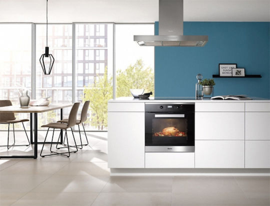 Miele PUR 98 D Απορροφητήρας Νησίδα 90cm Inox