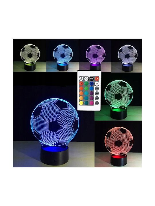 Paladone Decorative Lamp with RGB Lighting 3D Illusion LED Battery