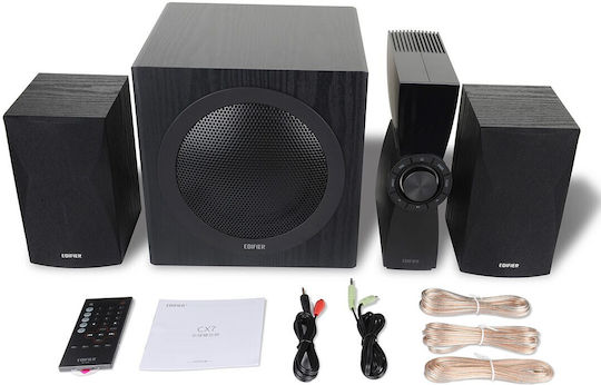 Edifier Cx7 2.1 Speakers with Bluetooth 69W Black