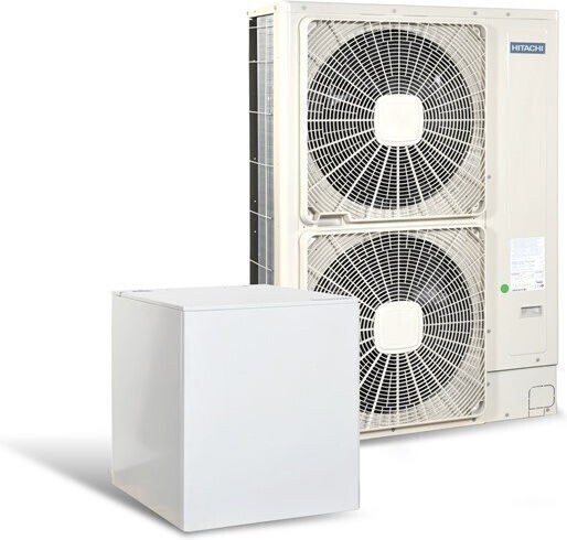 Hitachi Αντλία Θερμότητας 14kW Μονοφασική 80°C Split