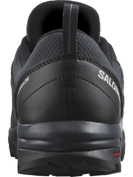 Salomon X Braze GTX Încălțăminte De Drumeție Pentru Femei Impermeabilă Cu Membrana Gore-Tex Albastru India Ink Negru Desert Sage