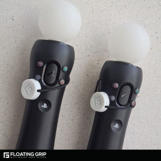 Floating Grip Thumb Grips Χειριστηρίου σε Λευκό χρώμα