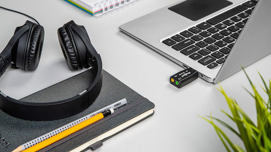 Rebel Rebel 3D Sound External USB 2.0 Sound Card