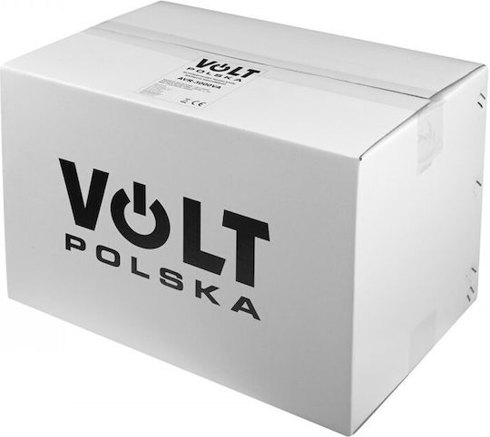 Volt Polska AVR-3000VA Σταθεροποιητής Τάσης με 2 Πρίζες Ρεύματος