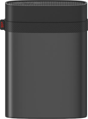 Silicon Power Armor A85B USB 3.2 External 2.5" HDD 1TB Black