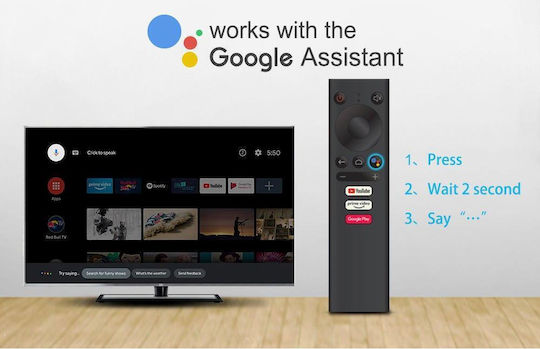 Mecool TV Box KM9 Pro MCL-KM9PRO 4K UHD with WiFi USB 2.0 / USB 3.0 2GB RAM and 16GB Storage Space with Operating System Android 10.0 and Google Assistant