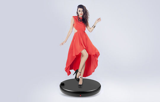 Puluz Rotating Display Βάση Black with Power Socket