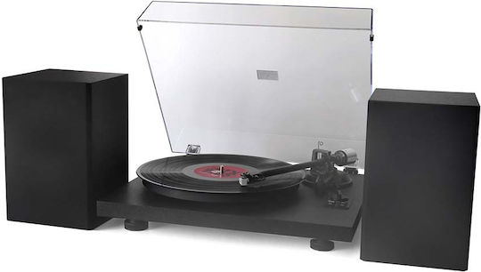 Soundmaster PL711SW Πικάπ με Προενίσχυση Μαύρο