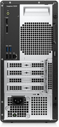 Dell Inspiron 3020 MT Гейминг Настолен Компютър (i7-13700/16GB DDR4/512GB SSD + 2TB HDD/GeForce RTX 3060/W11 Pro)