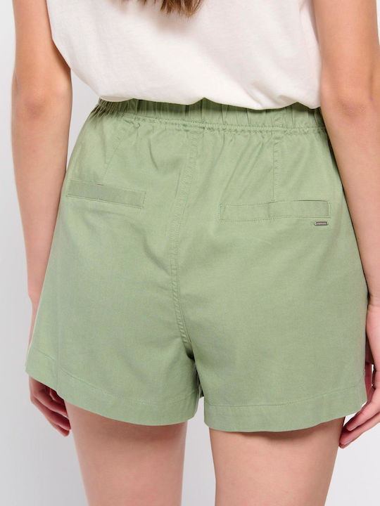 Funky Buddha Women's Shorts Green