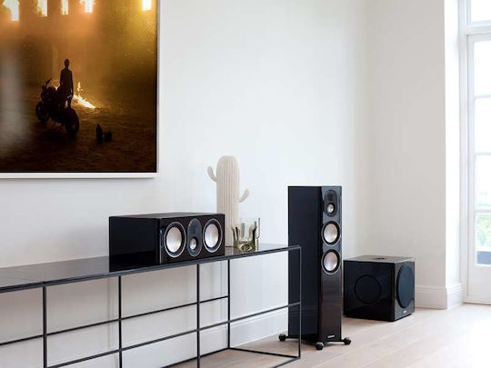 Monitor Audio Gold W12 Самоусилващ Субуфер с Говорител 12" 600W Орехи