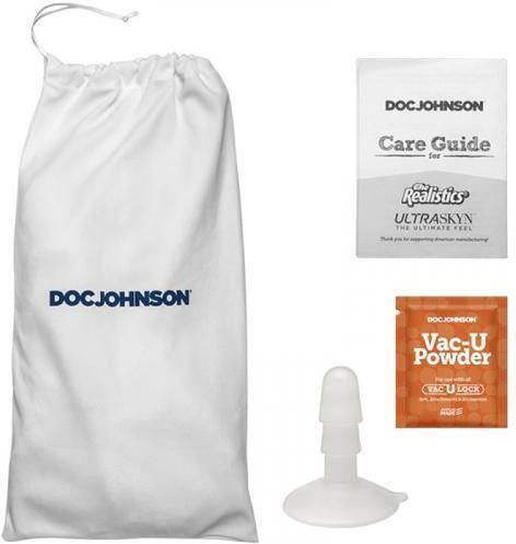 Doc Johnson Signature Cocks Anton Harden Ultraskyn with Removable Vac-U-Lock Ρεαλιστικό Dildo με Όρχεις και Βεντούζα Καφέ 28cm