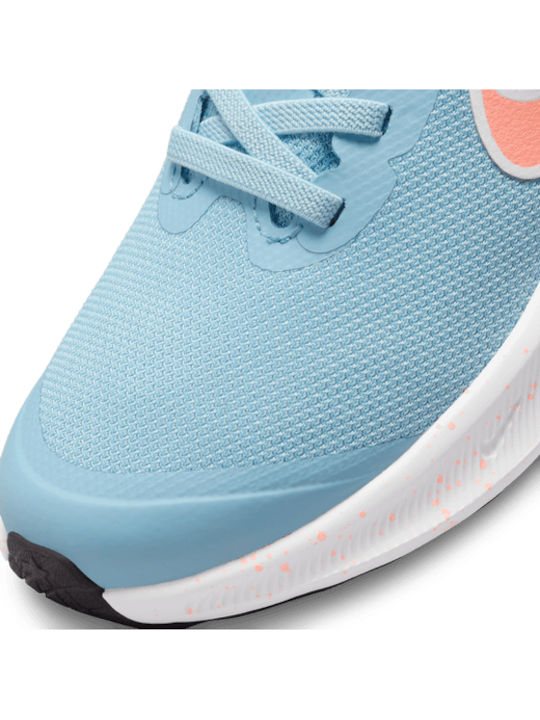 Star Runner Star Runner 3 PSV Kids Sports Shoes Running with Hoop & Loop Closure Light Blue