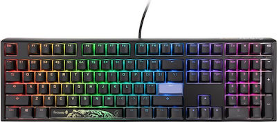 Ducky One 3 Gaming Mechanical Keyboard with Cherry MX Silent Red switches and RGB lighting (English US)