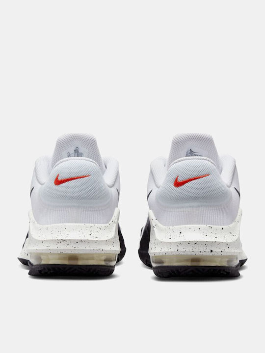Air Max Impact 4 Χαμηλά Μπασκετικά Παπούτσια White / Sail / Copa / Black