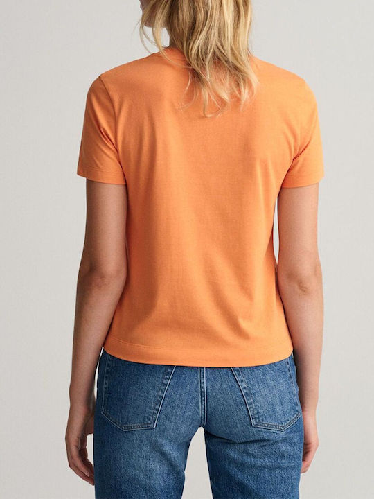 Gant Archive Shield Women's T-shirt Orange