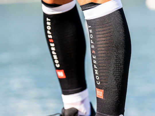 Compressport R2 3.0 Еластична протекторна прашка в Черен цвят SU00047B-910