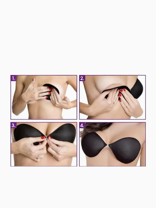 Αυτοκόλλητο Push Up Μπεζ Σουτιέν