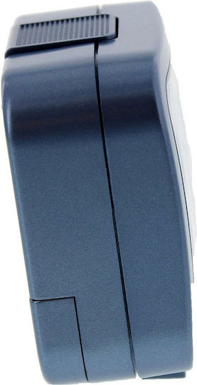 Casio Масов Часовник LED Пластмасов с Будилник Син TQ-141-2EF