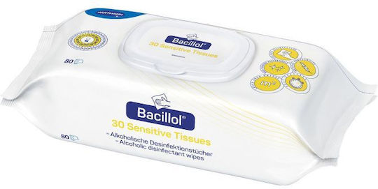 Hartmann Bacillol 30 Sensitive Reinigungstücher mit desinfizierender Wirkung 1x24 Stück