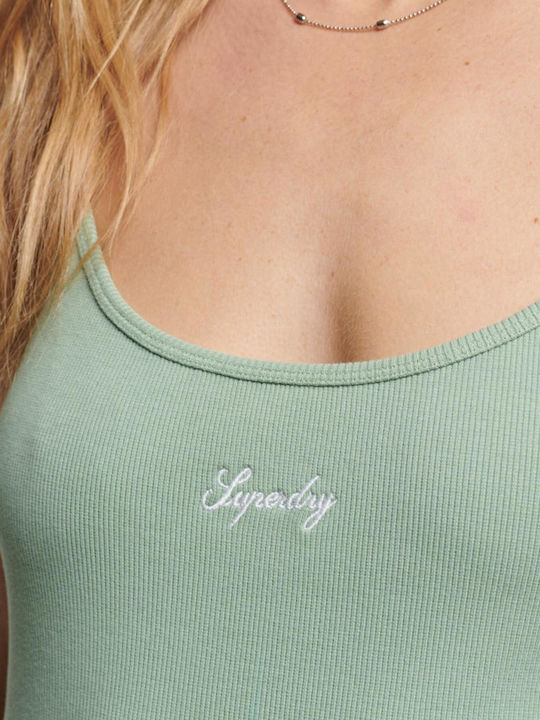 Summer Mini Spaghetti Strap Athletic Dress with Tulle Mint