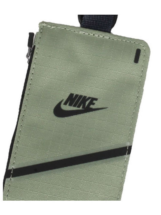 Nike Κορδόνι Λαιμού Πορτοφόλι Lanyard ID Badge Υφασμάτινο Khaki