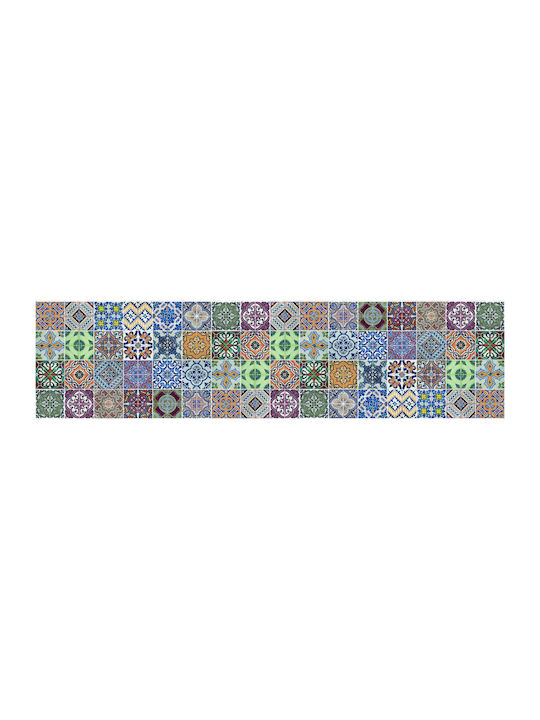 Διακοσμητικό Αυτοκόλλητο Τοίχου Azulejos Multi 1τμχ 180x45εκ. Ango
