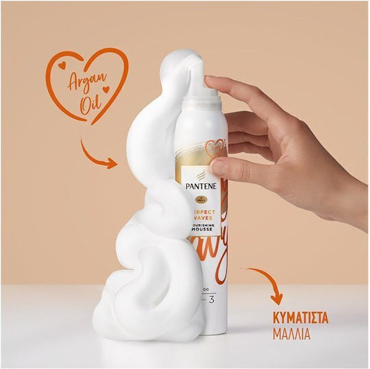 Pantene Perfect Waves Level 3 Αφρός Μαλλιών Μπούκλες 200ml