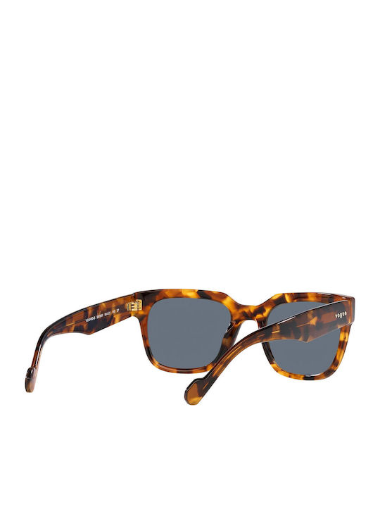 Vogue Men's Sunglasses with Brown Tartaruga Plastic Frame and Blue Gradient Lens VO5490S 28194Y