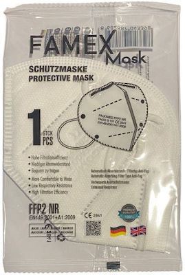 Famex Particle Filtering Half Mask FFP2 NR Schutzmaske FFP2 Weiß 50x10 Stück