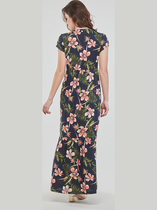 Popular Song Summer Maxi Dress Navy Blue