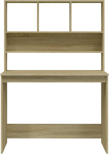 Birou Din Lemn Cu Birou Sonoma Stejar 102x45x148cm