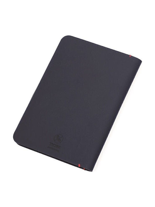 Troika Slim Pass 3 Passport Case with RFID Protection Black PPH10/LE