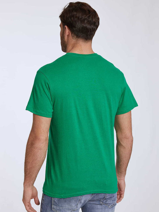 Star Body H T-shirt Bărbătesc cu Mânecă Scurtă Verde